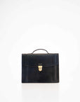 Beautifully Crafted Black Leather Briefcase