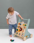 Wooden Activity Walker for Toddlers