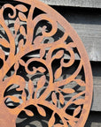 Rusty Tree Of Life Garden Decoration