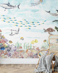 Coral Reef Underwater Mural Wallpaper