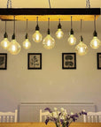 Oak Beam Chandelier