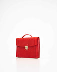 Red Leather Briefcase No 21