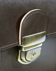 Dark Brown Briefcase No 35 Leather Work Bag