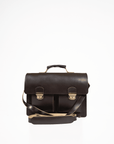 Dark Brown Briefcase No 35 Leather Work Bag
