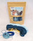 Make Your Own Dog Collar & Friendship Bracelet Craft Kit - BLUE