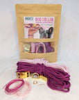 Make Your Own Dog Collar & Friendship Bracelet Craft Kit - PINK