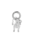 Dachshund Silver Dog Charm