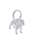 Border Terrier Silver Dog Charm