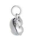 Cat Silver Charm
