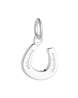 Horse Shoe Lucky Silver Charm