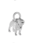 Pug Silver Dog Charm