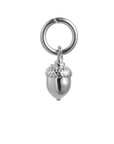 Tiny Acorn Silver Charm