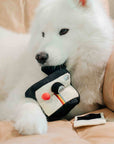 Instant Camera dog enrichment toy