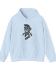 Graphic Print Unisex Hooded Sweatshirt