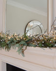 9ft Warm White LED String Lights | 8 Lighting Modes