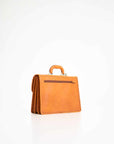 Briefcase Number 20 in Cognac Leather