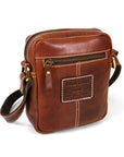 Leather Flight Crossbody Bag – Stylish & Travel Ready