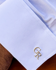 Custom Monogram Letter Cufflinks