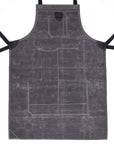 Arucas Leather Canvas Apron