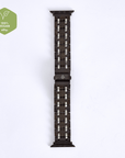 The Ebony: Vegan Apple Watch Strap