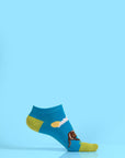 Cartoon horse socks, fun and stylish mens socks, premium cotton blend, best-selling novelty socks by Body and I at brixbailey.com