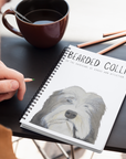 The Bearded Collie Notebook of Genius: Paws, Chaos and Scribbles