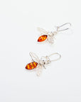 Amber Bee Earrings