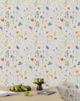 Watercolor Airy Wild Flower Wallpaper