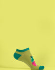 Cartoon socks for men, 4 pairs, colorful unique designs, premium cotton blend, stylish trendy fun socks by Body and I at brixbailey.com