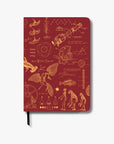 Undated Yearly Productivity Planner - Red