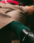 Racing Green Bamboo Socks