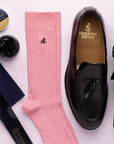 Light Pink Bamboo Socks