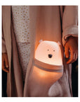 Big Bear Silicone Night Lamp with Remote Pink