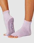 ToeSox Melody Scallop Half Toe Yoga Socks