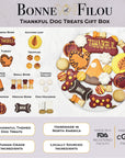 Thankful Themed Dog Treats Gift Box
