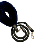 Bundle Shearling Fur Grip + Rope Leash for Dogs