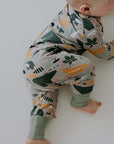 Baby Sleepsuit FREDA - Autumn Forest Animals
