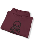 Graphic Print Unisex Hooded Sweatshirt