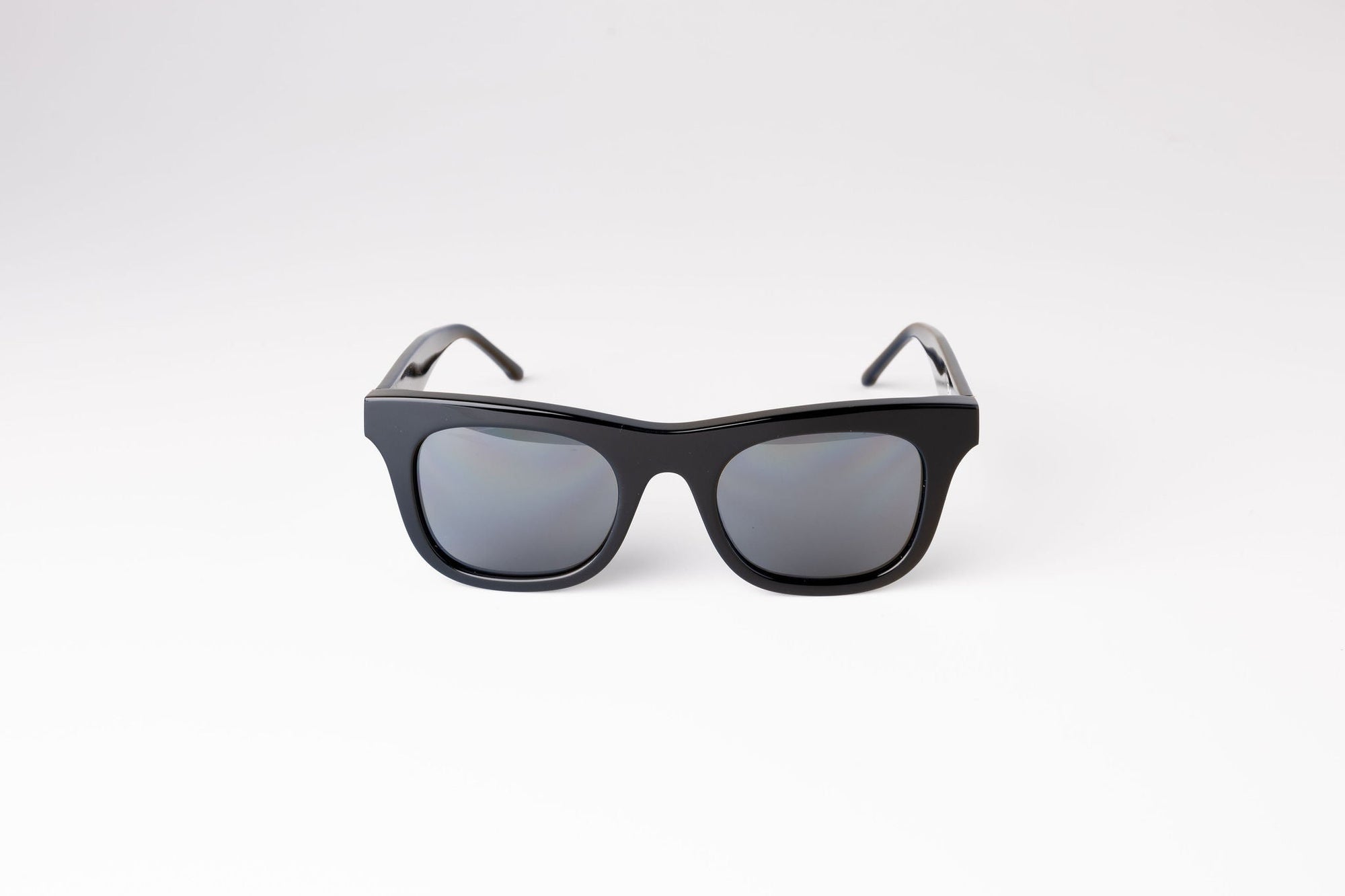 Classic Genderless Black Sunglasses - UV Protection & Biodegradable Frames by Reecy at brixbailey.com