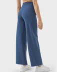 Drawstring Active Pants with Pockets-2