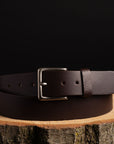 The Long Haul Belt - Brown Classic 100% Real Leather Belt