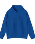 Graphic Print Unisex Hooded Sweatshirt