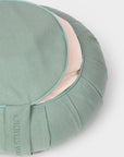 Yoga Studio GOTS Organic Cotton Round Lotus Zafu Buckwheat Cushion