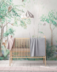 Woodland Animals Children's Mural Wallpaper