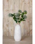 White Hydrangea Faux Flower Stem