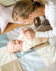 Small baby activity mat, 80x80 cm - Blue