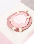 Small baby activity mat, 100x100 cm - Pink