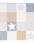 Small Baby Activity Mat in Blue 80 x 80 cm