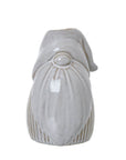 Elegant White Gonk Candle Holder | Modern Taper Design