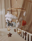 Handmade Safari baby mobile-9